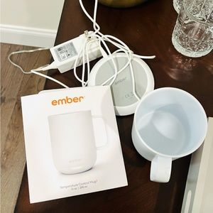 Ember temperature controlled heated mug gift FREE SHIPPING